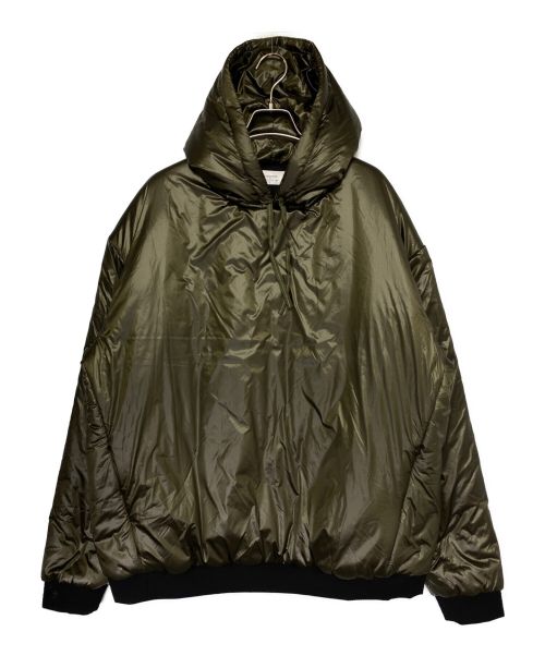 ACRONYM（アクロニウム）ACRONYM (アクロニウム) HD Nylon Primaloft Insulated Hooded Jacket オリーブ サイズ:XLの古着・服飾アイテム