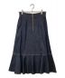 ANAYI (アナイ) デニムライクペプラムスカート インディゴ サイズ:36：11000円