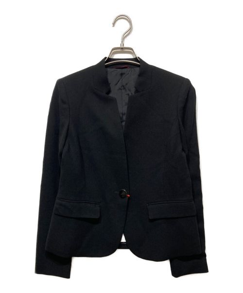 ANAYI（アナイ）ANAYI (アナイ) ペプラムジャケット ブラック サイズ:36 未使用品の古着・服飾アイテム