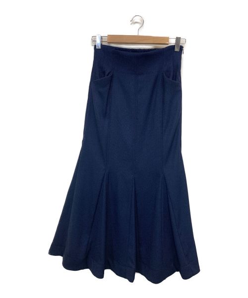 CELFORD（セルフォード）CELFORD (セルフォード) リネンライクマーメイドスカート ネイビー サイズ:38の古着・服飾アイテム