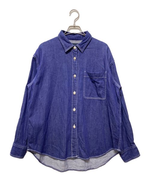 IENA（イエナ）IENA (イエナ) LIEN カラーデニムシャツジャケット サイズ:-の古着・服飾アイテム