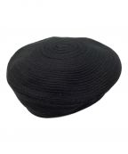 La Maison de Lyllisラメゾンドリリス）の古着「CONK ベレー帽」｜ブラック