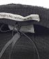 中古・古着 La Maison de Lyllis (ラメゾンドリリス) CONK ベレー帽 ブラック サイズ:57cm：4800円