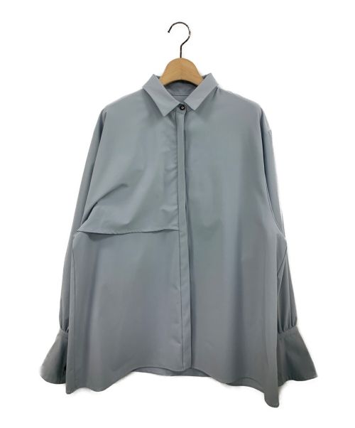 RIM.ARK（リムアーク）RIM.ARK (リムアーク) Design sleeve SH ブルー サイズ:FREEの古着・服飾アイテム