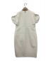 YOKO CHAN (ヨーコチャン) パールペタルスリーブスリットドレス ホワイト サイズ:38：34000円