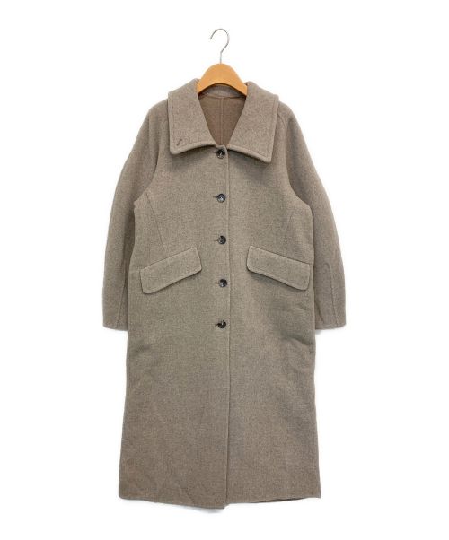 CLANE（クラネ）CLANE (クラネ) ARCH SLEEVE REVER COAT ブラウン サイズ:2の古着・服飾アイテム