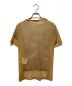 COMME des GARCONS (コムデギャルソン) メッシュTシャツ ベージュ サイズ:XS：12000円