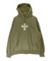 SUPREME（シュプリーム）の古着「Cross Box Logo Hooded Sweatshirt」｜オリーブ