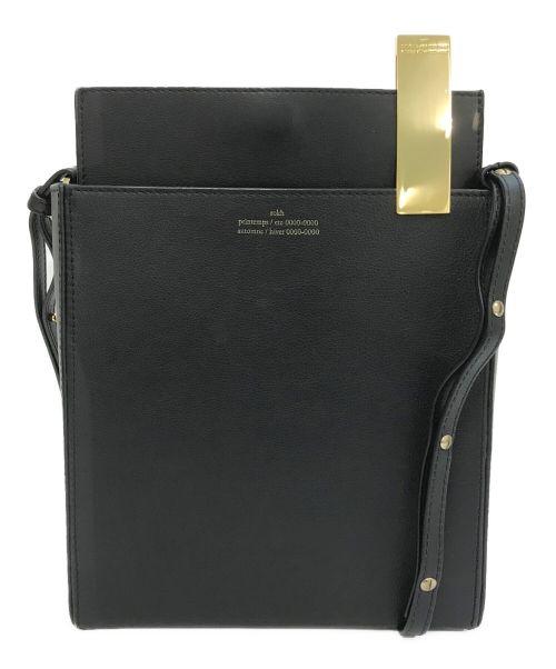 ROKH（ロク）ROKH (ロク) File Leather Shoulder Bag ブラック サイズ:-の古着・服飾アイテム