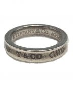 TIFFANY & Co.ティファニー）の古着「1837ナローリング」｜シルバー