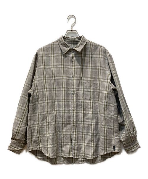flagstuff（フラグスタフ）FLAGSTUFF (フラグスタッフ) チェックシャツ サイズ:Lの古着・服飾アイテム