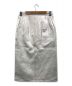 BLAMINK (ブラミンク) フロントボタンリバーシブルスカート シルバー サイズ:38：10800円