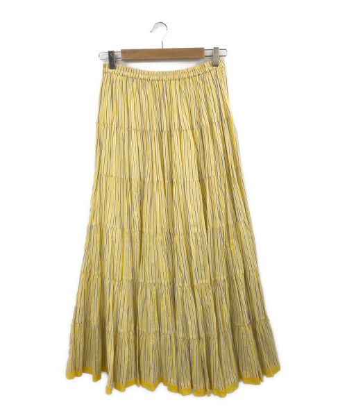 MARIHA（マリハ）MARIHA (マリハ) 草原の虹のスカート イエロー サイズ:-の古着・服飾アイテム