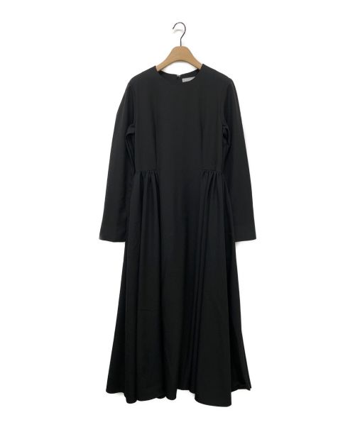 THE 9 SHOP（ザ ナインショップ）THE 9 SHOP (ザ ナインショップ) フレアワンピース ブラック サイズ:Mの古着・服飾アイテム