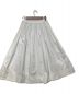 UNFILO (アンフィーロ) 撥水タフタスカート ホワイト サイズ:M：4800円