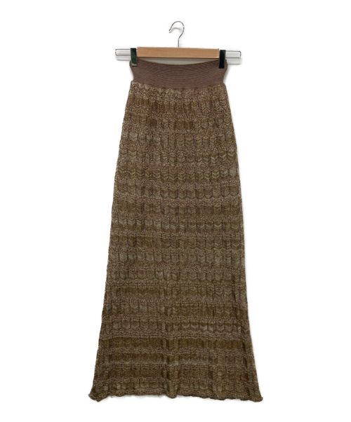 TODAYFUL（トゥデイフル）TODAYFUL (トゥデイフル) Lace Pencil Skirt ベージュ サイズ:38の古着・服飾アイテム