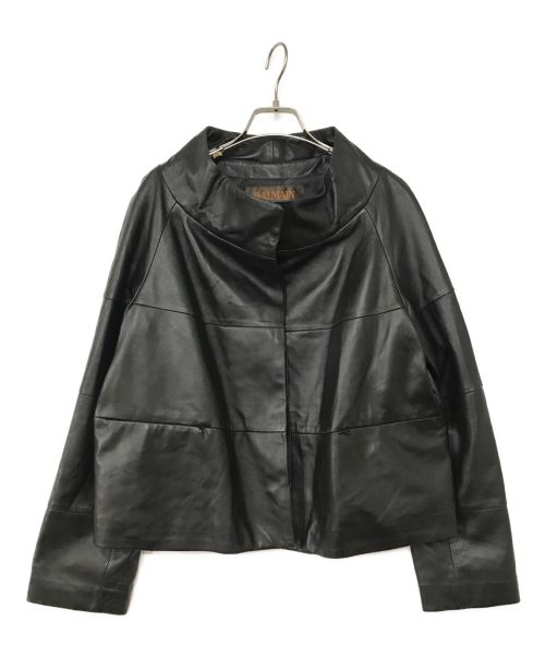 BALMAIN（バルマン）BALMAIN (バルマン) レザージャケット ブラック サイズ:11の古着・服飾アイテム