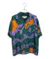 MARNI（マルニ）の古着「camp collar floral slogan shirt」｜グリーン