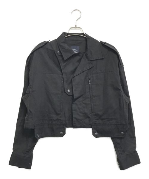 LIMI feu（リミフゥ）LIMI feu (リミフゥ) Twill Military Short Jacket ブラック サイズ:2の古着・服飾アイテム