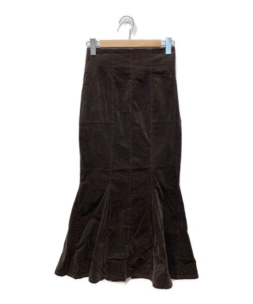 HER LIP TO（ハーリップトゥ）HER LIP TO (ハーリップトゥ) スカート ブラウン サイズ:Mの古着・服飾アイテム