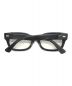 EFFECTOR (エフェクター) 伊達眼鏡 ブラック サイズ:下記参照：12800円