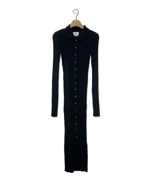 ANINE BING（アニン ビン）ANINE BING (アニン ビン) ボタンニットドレス ブラック サイズ:9の古着・服飾アイテム