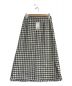 Spick and Span (スピックアンドスパン) ツイードAラインスカート ホワイト×ブラック サイズ:36 未使用品：4800円