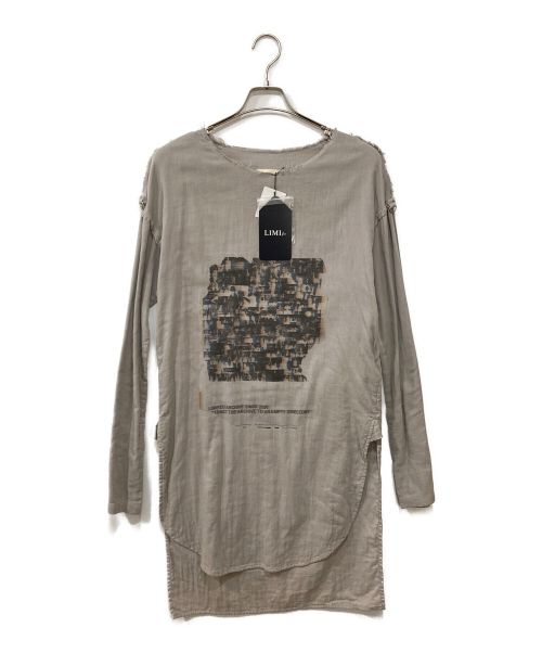 LIMI feu（リミフゥ）LIMI feu (リミフゥ) Archive Collage Print Long Gauze Shirt グレー サイズ:2の古着・服飾アイテム