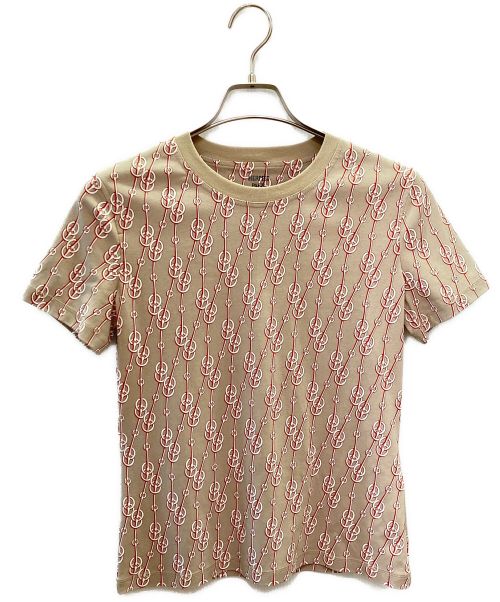 HERMES（エルメス）HERMES (エルメス) クリケティス Tシャツ ベージュ サイズ:40の古着・服飾アイテム