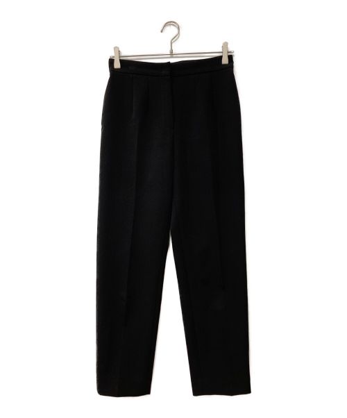BALLSEY（ボールジィ）BALLSEY (ボールジィ) ライトダブルクロス テーパードパンツ ブラック サイズ:34の古着・服飾アイテム