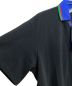 中古・古着 kolor/BEACON (カラービーコン) 23SS 切替オーバーサイズポロシャツ ブラック サイズ:1 未使用品：22800円