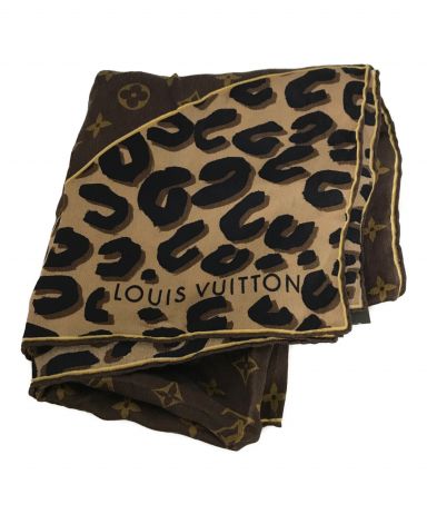 ☆パルパル様専用☆LOUIS VUITTON モノグラム レオパード スカーフ