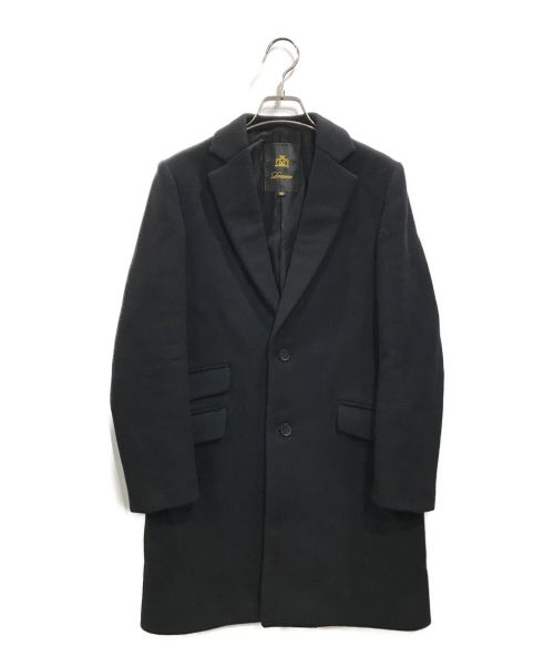 DRAWER（ドゥロワー）Drawer (ドゥロワー) ウールチェスターコート ブラック サイズ:36の古着・服飾アイテム