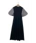 BORDERS AT BALCONY (ボーダーズアットバルコニー) PUFF SLEEVE TEE DRESS ブラック サイズ:38：24800円