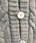 中古・古着 malamute (マラミュート) 2way cable knit cardigan グレー サイズ:Ｆ：5800円