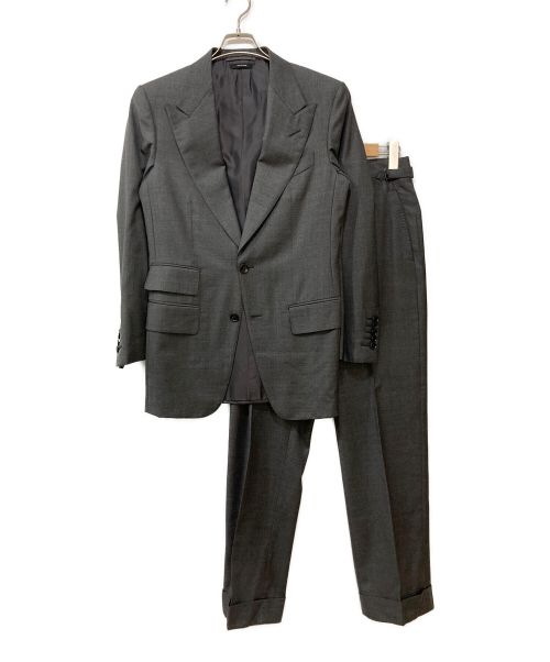 TOM FORD（トムフォード）TOM FORD (トムフォード) セットアップスーツ グレー サイズ:44の古着・服飾アイテム