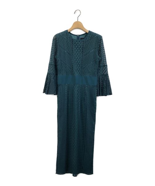 LAGUNA MOON（ラグナムーン）LAGUNA MOON (ラグナムーン) LADYダイヤレースワンピース ブルー サイズ:Mの古着・服飾アイテム