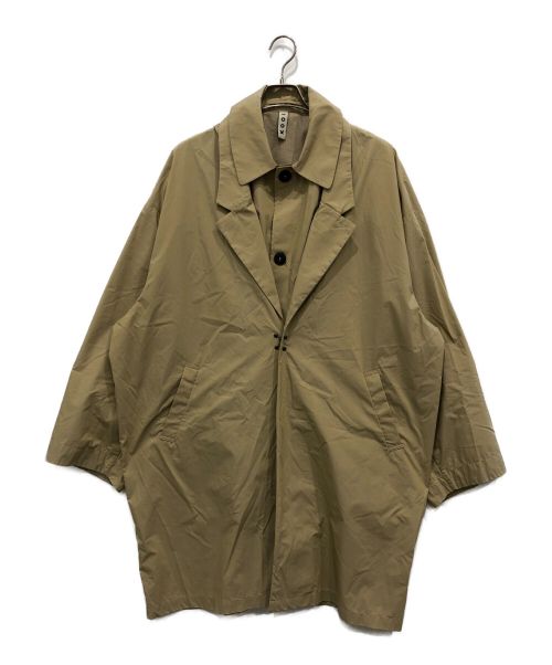 kooi（コーイ）KOOI (コーイ) レイヤードオーバーサイズコート ベージュ サイズ:2の古着・服飾アイテム