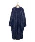 45R (フォーティーファイブアール) フェザーカディシルクの小紋ドレス ネイビー サイズ:-：39800円