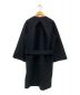 HYKE (ハイク) ULTRASUEDE BELL SLEEVE DRESS ブラック サイズ:2：25800円