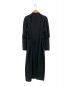 HYKE (ハイク) TWIST SATIN BALLOON SLEEVE DRESS ブラック サイズ:1：19000円