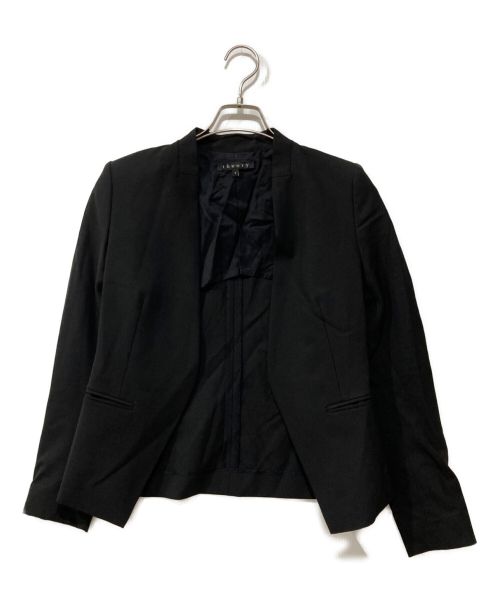 theory（セオリー）theory (セオリー) ノーカラージャケット ブラック サイズ:2の古着・服飾アイテム