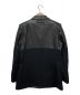 Jean Paul Gaultier FEMME (ジャンポールゴルチェフェム) レザー切替テーラードジャケット ブラック サイズ:40：24800円