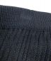 中古・古着 boussole (ブソル) グロッシーラメニットプリーツニットスカート ブラック サイズ:1：7800円