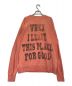 SAINT MICHAEL (セントマイケル) Raglan Sweat Shirt ピンク サイズ:L：99800円