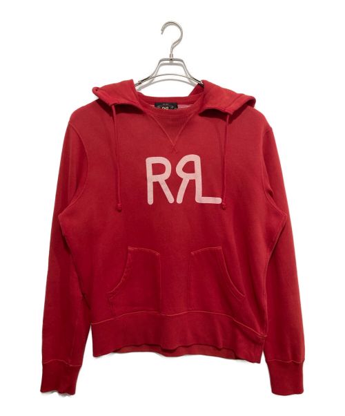 RRL（ダブルアールエル）RRL (ダブルアールエル) 後付けパーカー レッド サイズ:Lの古着・服飾アイテム