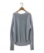L'appartement）の古着「Thermal Knit」｜ライトブルー