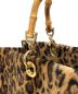 中古・古着 L'Appartement (アパルトモン) Leopard Bamboo Bag サイズ:-：15800円