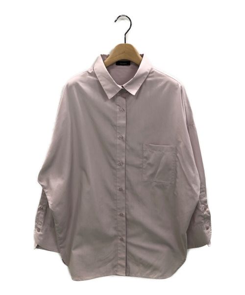 anuans（アニュアンス）anuans (アニュアンス) スタンダードシャツ ラベンダー サイズ:Fの古着・服飾アイテム