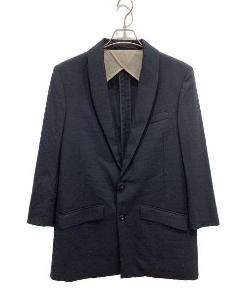 IRENISA（イレニサ）IRENISA (イレニサ) Shawl Collar Jacket ネイビー サイズ:2の古着・服飾アイテム